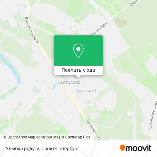 Карта Улыбка радуги