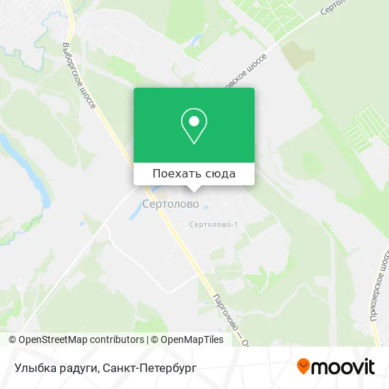 Карта Улыбка радуги