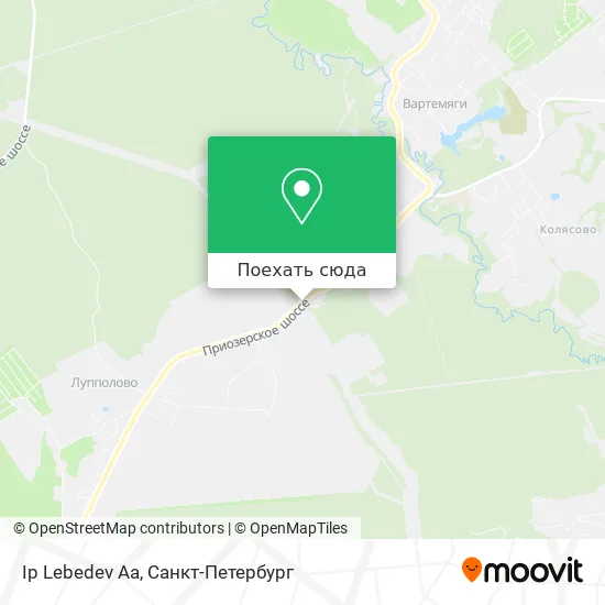 Карта Ip Lebedev Aa