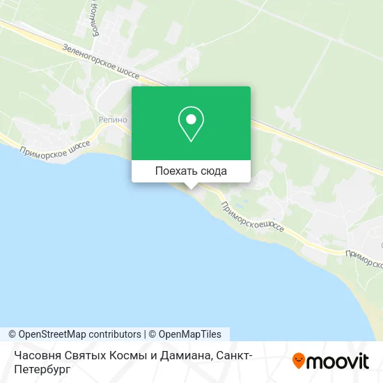 Карта Часовня Святых Космы и Дамиана