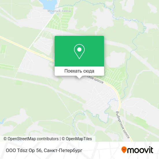 Карта OOO Tdsz Op 56