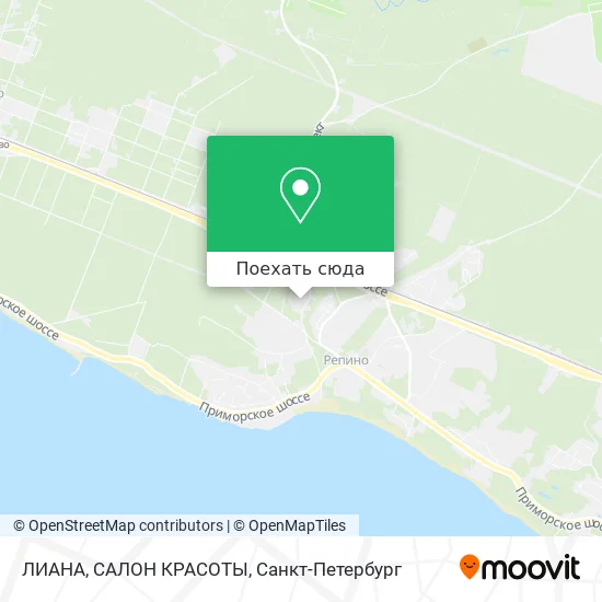 Карта ЛИАНА, САЛОН КРАСОТЫ