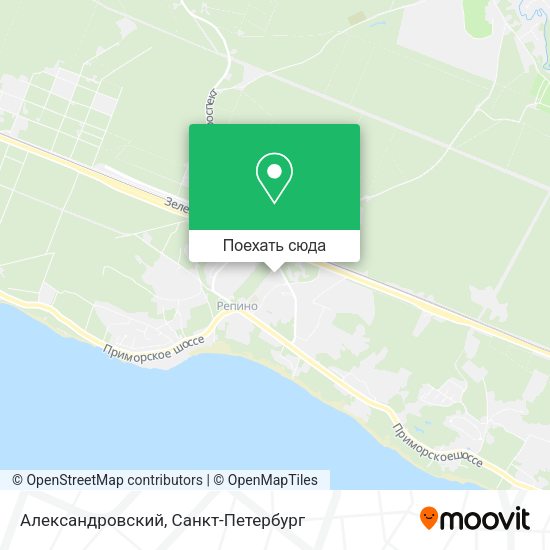 Карта Александровский