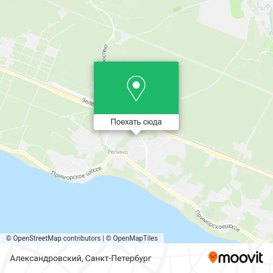 Карта Александровский