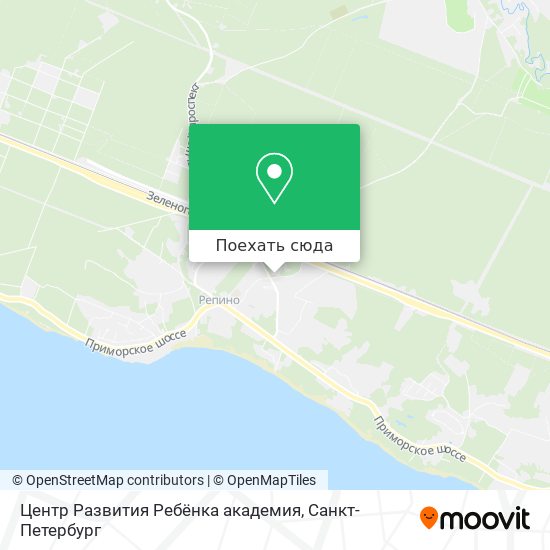 Карта Центр Развития Ребёнка академия
