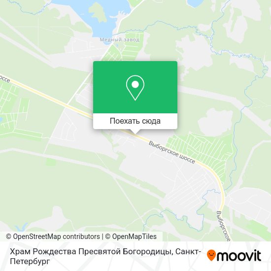 Карта Храм Рождества Пресвятой Богородицы