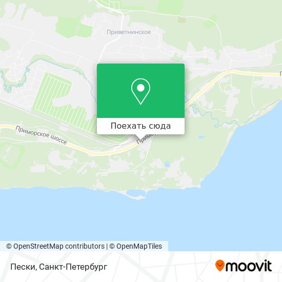 Карта Пески