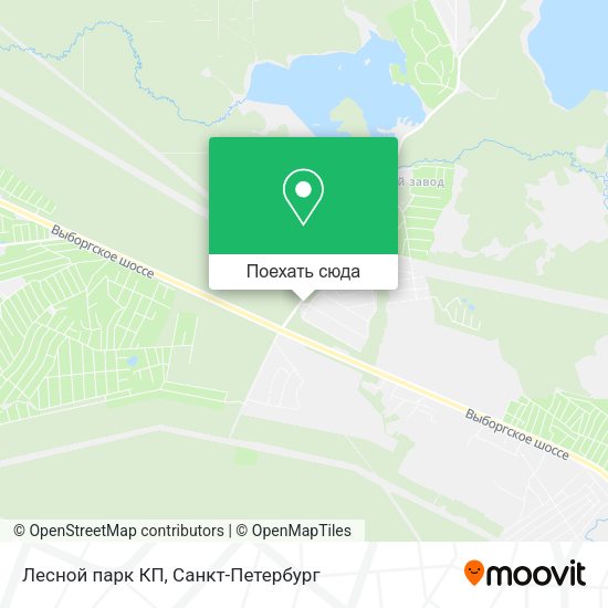 Карта Лесной парк КП