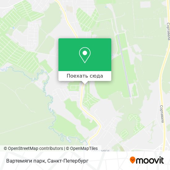 Карта Вартемяги парк
