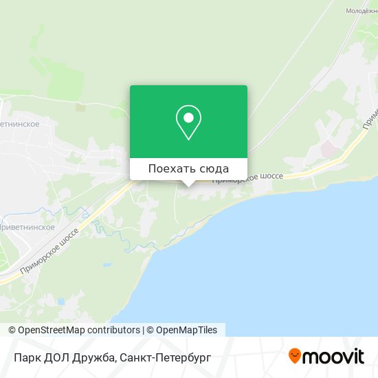 Карта Парк ДОЛ Дружба