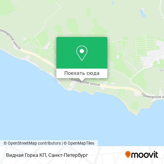 Карта Видная Горка КП