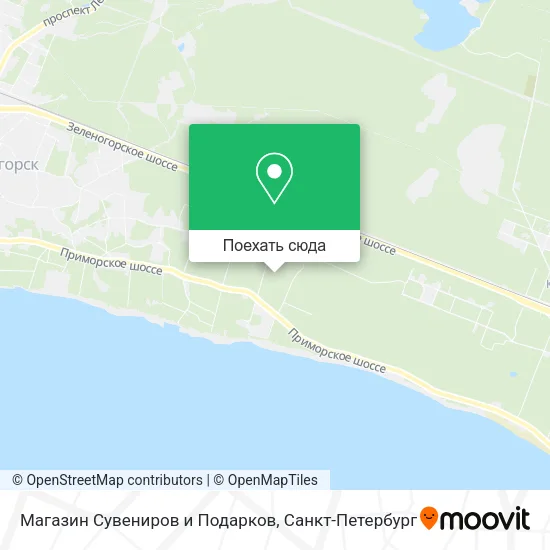 Карта Магазин Сувениров и Подарков