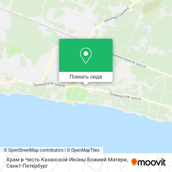 Карта Храм в Честь Казанской Иконы Божией Матери