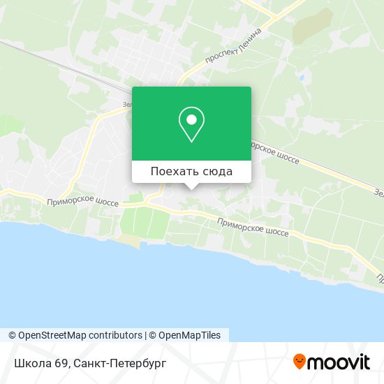 Карта Школа 69