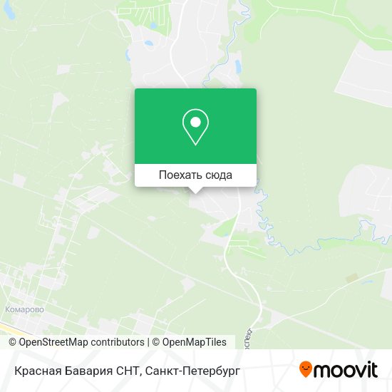 Карта Красная Бавария СНТ