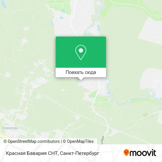 Карта Красная Бавария СНТ
