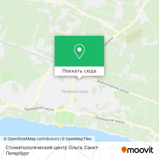 Карта Стоматологический центр Ольга