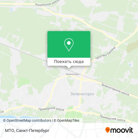 Карта МТО