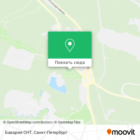 Карта Бавария СНТ