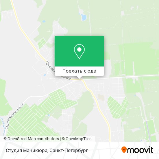 Карта Студия маникюра