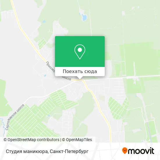 Карта Студия маникюра