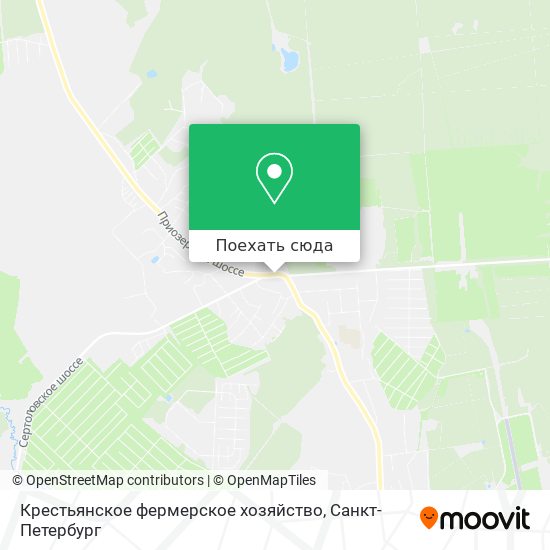 Карта Крестьянское фермерское хозяйство