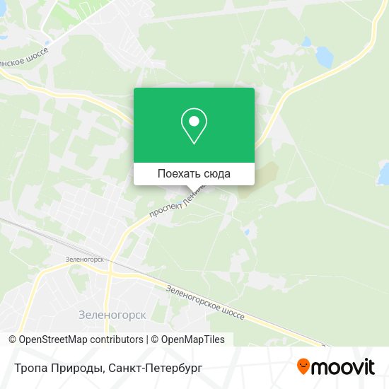 Карта Тропа Природы
