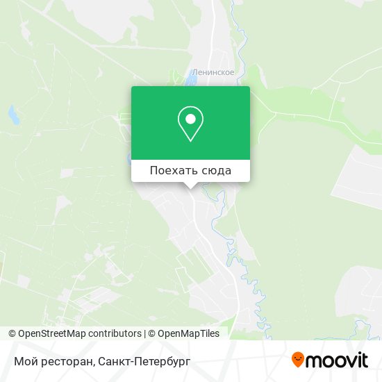 Карта Мой ресторан