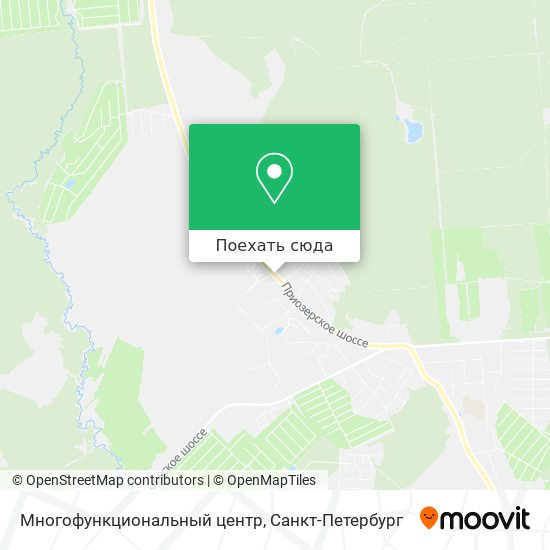 Карта Многофункциональный центр