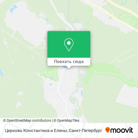 Карта Церковь Константина и Елены