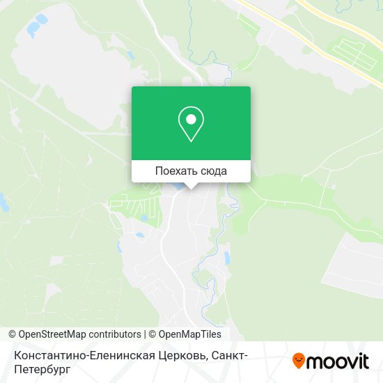 Карта Константино-Еленинская Церковь
