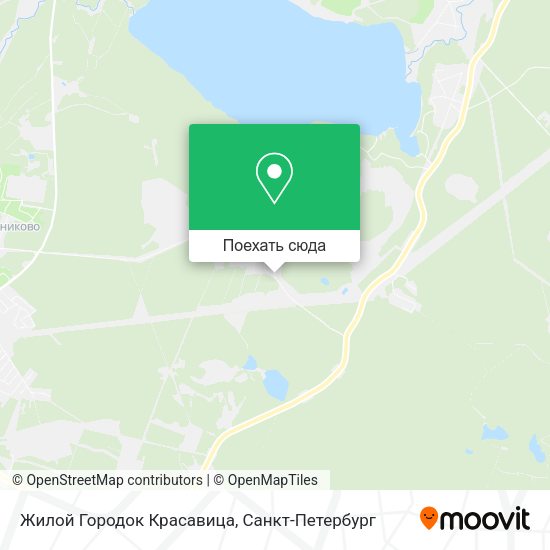 Карта Жилой Городок Красавица