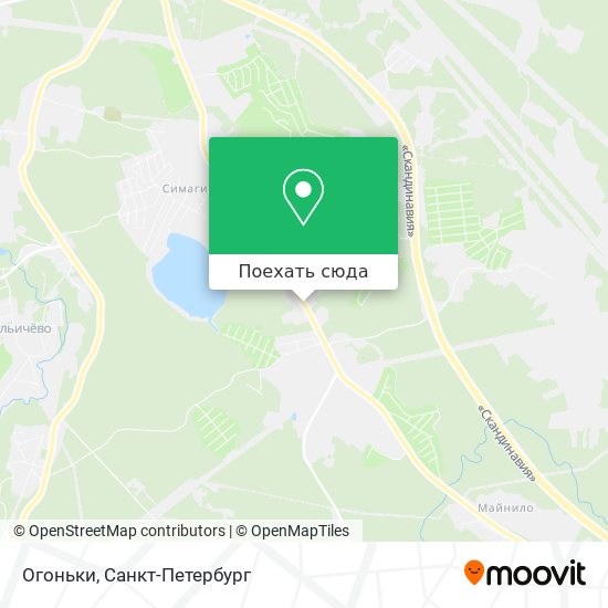 Карта Огоньки