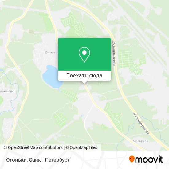 Карта Огоньки