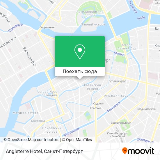 Карта Angleterre Hotel