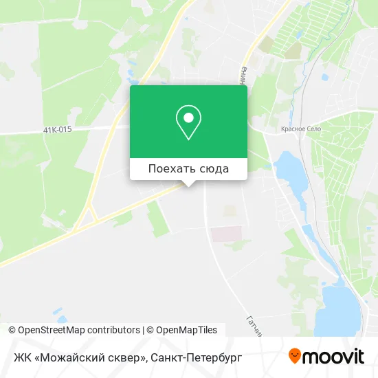 Карта ЖК «Можайский сквер»