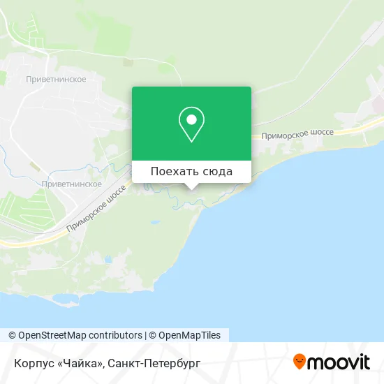 Карта Корпус «Чайка»