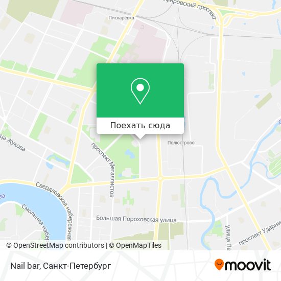 Карта Nail bar