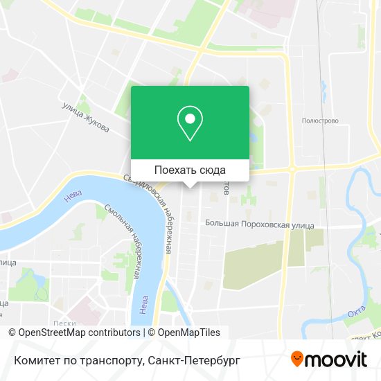 Карта Комитет по транспорту