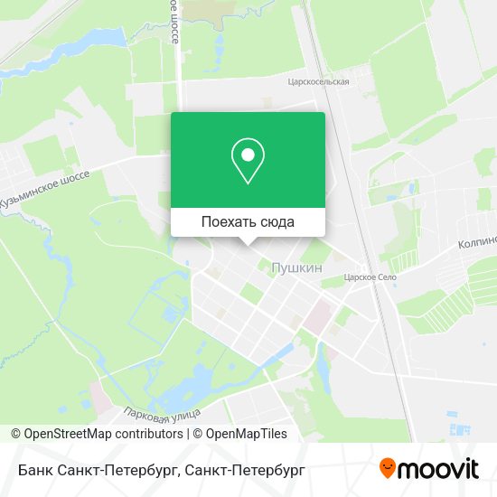 Карта Банк Санкт-Петербург