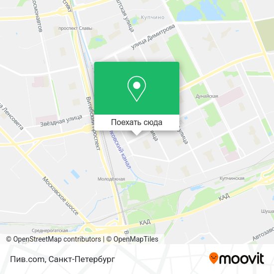 Карта Пив.com
