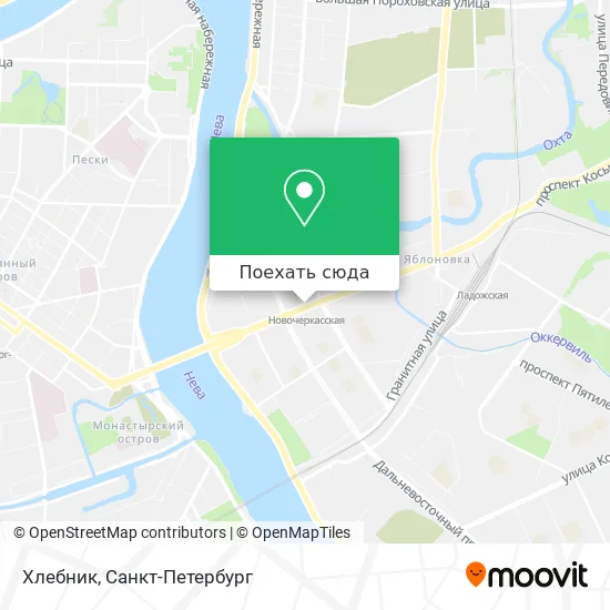 Карта Хлебник