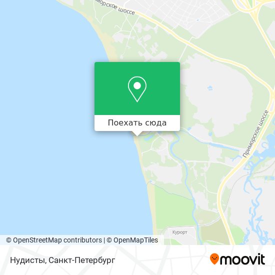 Карта Нудисты