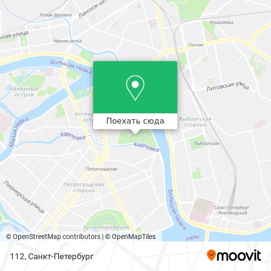 Карта 112