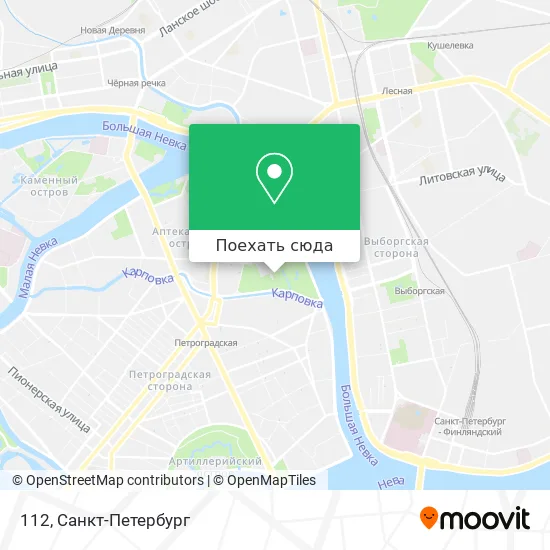 Карта 112