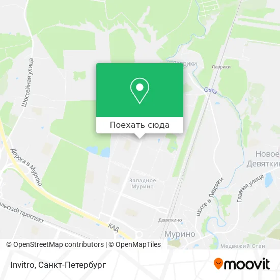 Карта Invitro