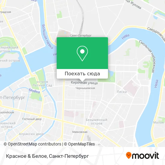 Карта Красное & Белое
