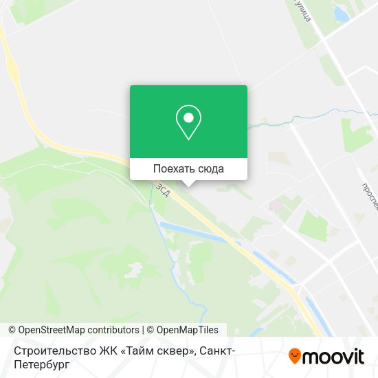Карта Строительство ЖК «Тайм сквер»