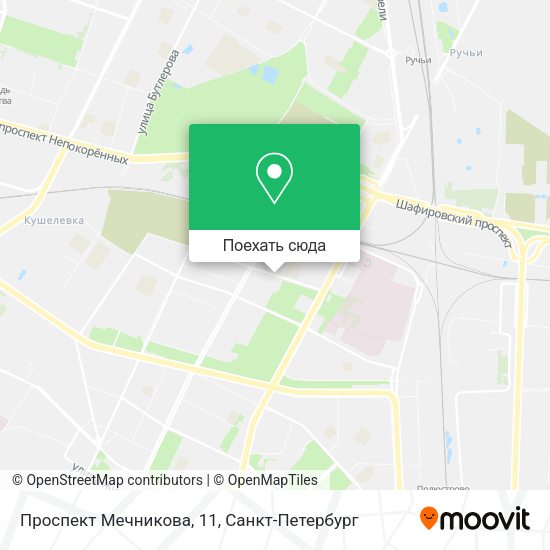 Карта Проспект Мечникова, 11