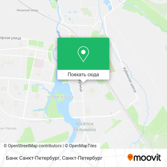 Карта Банк Санкт-Петербург
